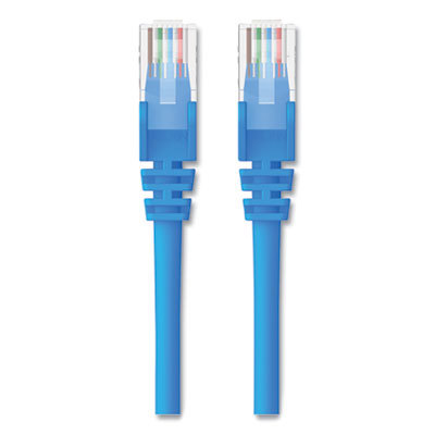 Computer Cable; Cable Type: Computer Cable ; Connection Type: Two RJ45 Male; Hardware in 100 Base-T and Gigabit Ethernet Networks ; Overall Length: 2.00 ; Gender: Male ; Color: Blue ; Gauge: 24